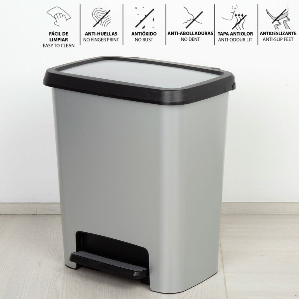 Mülltonne Curver Grau Kunststoff 25 L (5 Stück)