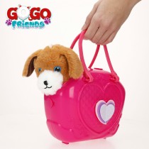 Jouet Peluche Colorbaby Tissu Peluche Plastique 10 x 17 x 9 cm (6 Unités)