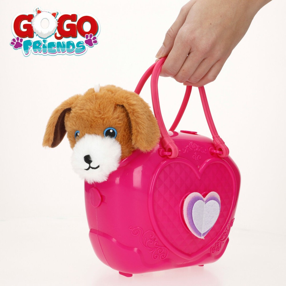 Fluffy toy Colorbaby Plush Plastic 10 x 17 x 9 cm (6 Units)