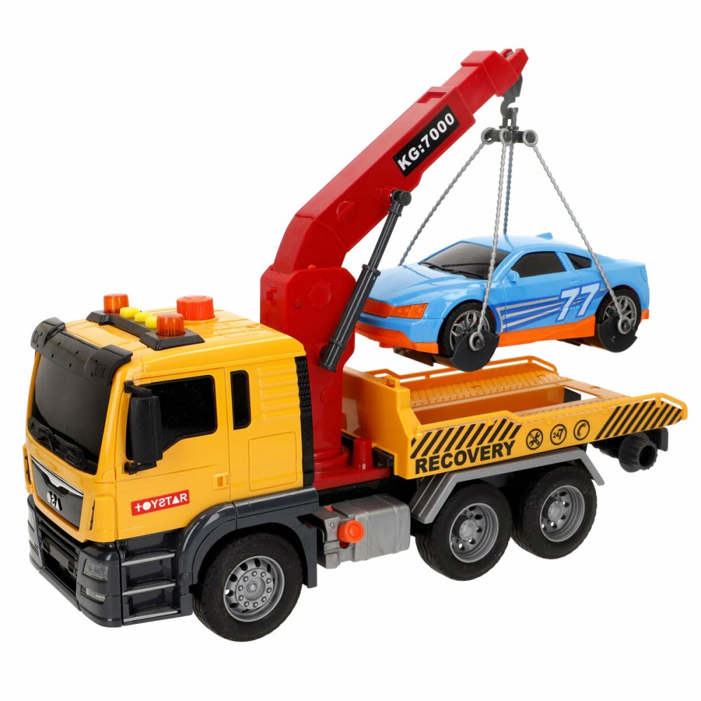 Camion avec grue Speed & Go 33 x 23 x 12 cm (4 Unités)