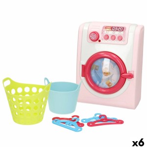 Lave-linge en jouet 14 x 19 x 9 cm (6 Unités)