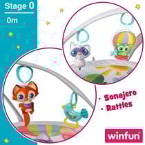 Tapis de jeu Winfun Forêt (2 Unités)