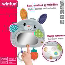 Baby toy Winfun Rabbit 25 x 35 x 2,5 cm (4 Units)