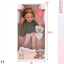 Poupée Colorbaby Isabella 32 cm Brosse à Cheveux 15 x 32 x 7 cm (6 Unités)