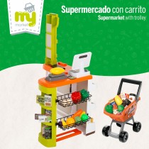 Supermarché de jouets 50 x 82 x 42 cm 50 Pièces 2 Unités