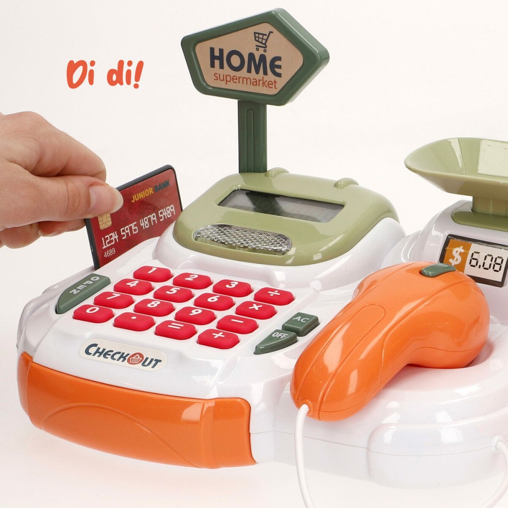 Toy Cash Register 23 x 14 x 17 cm 4 Units