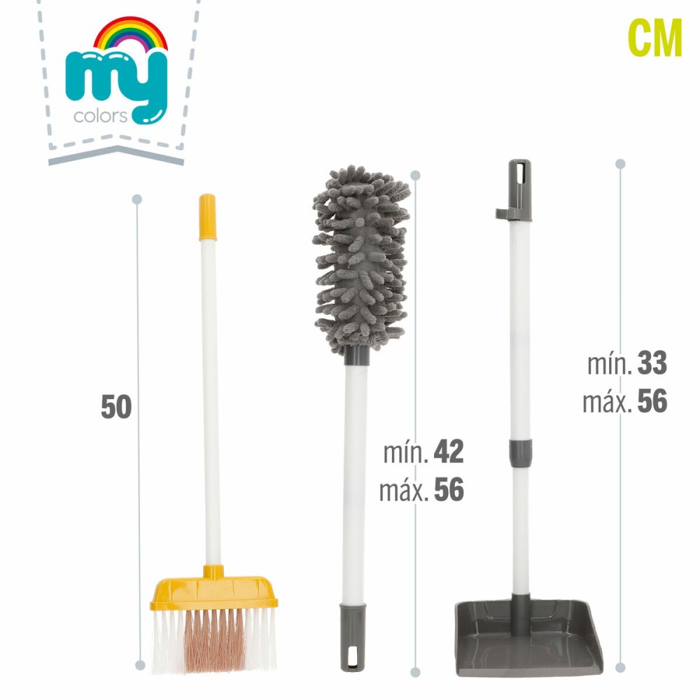 Kit de nettoyage et de rangement 20 x 58 x 20 cm 7 Pièces (6 Unités)