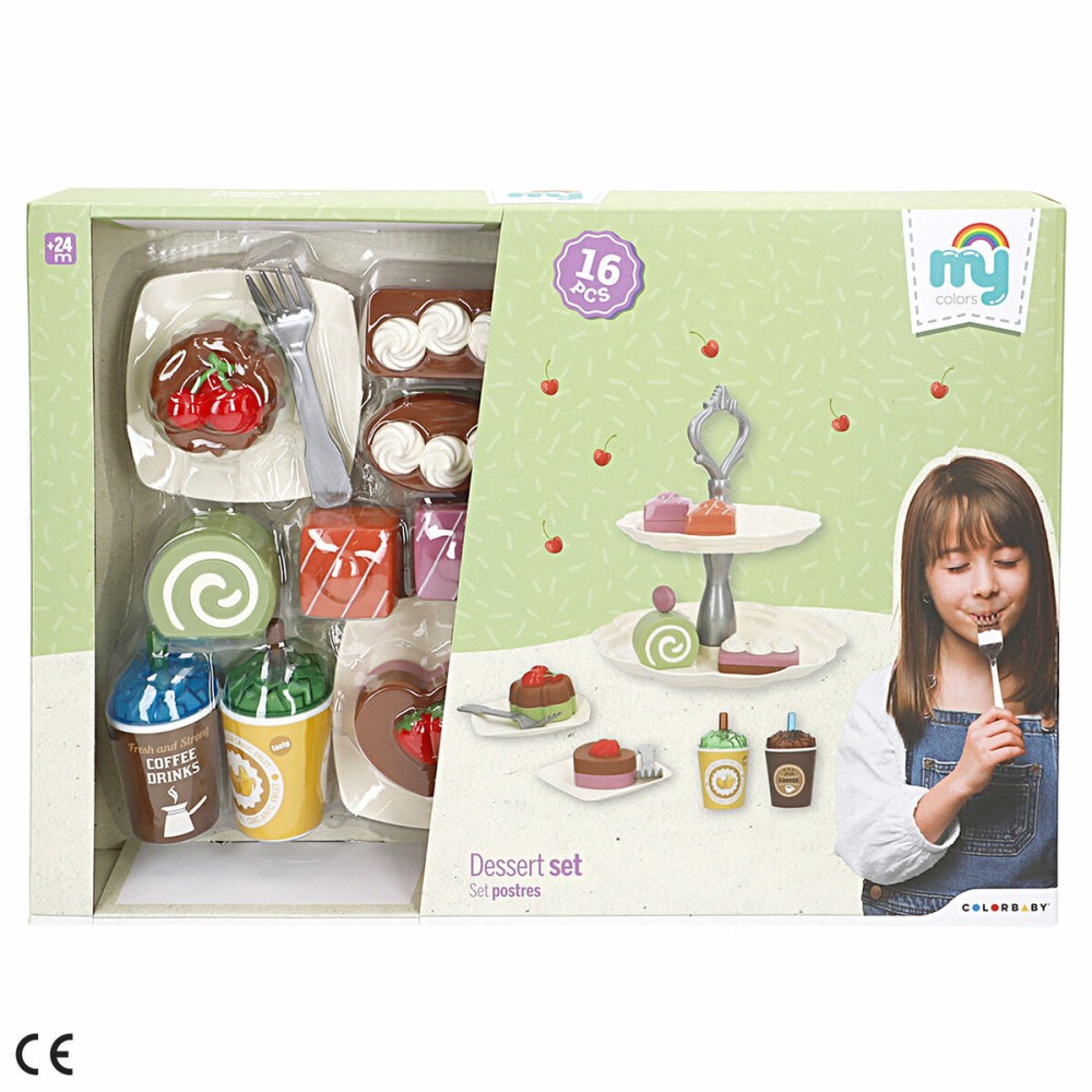 Kit aus Spielzeuglebensmittel 16 Stücke (6 Stück)