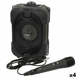 Lautsprecher mit Karaoke Mikrofon Bontempi 4 Stück