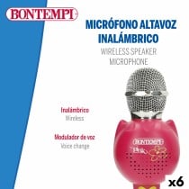 Microphone Karaoké Bontempi 6 Unités