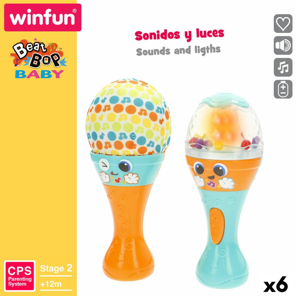 Musik-Spielzeug Winfun 7 x 17 x 7 cm (6 Stück)