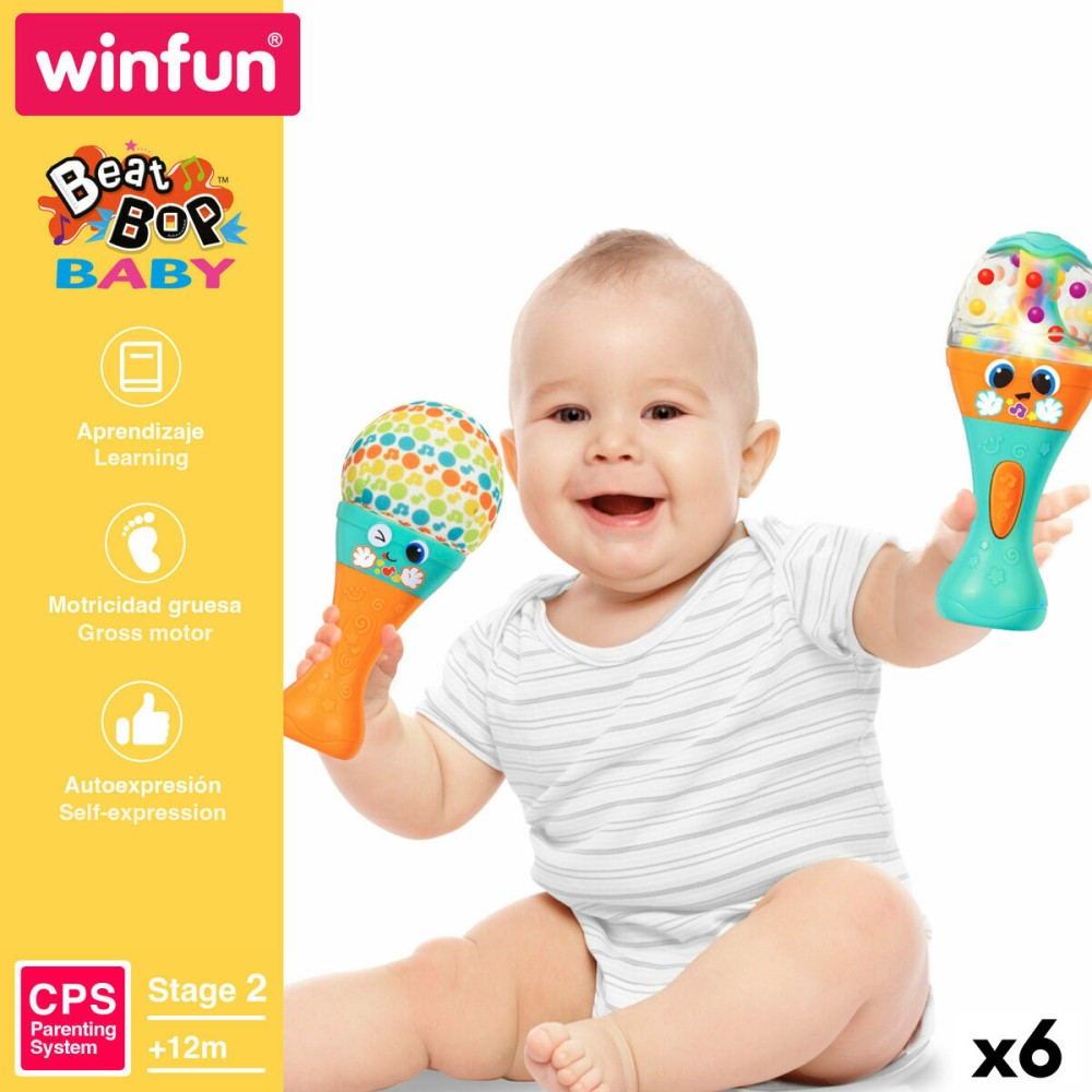 Musik-Spielzeug Winfun 7 x 17 x 7 cm (6 Stück)