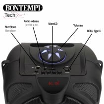 Speaker with Karaoke Microphone Bontempi 4 Units