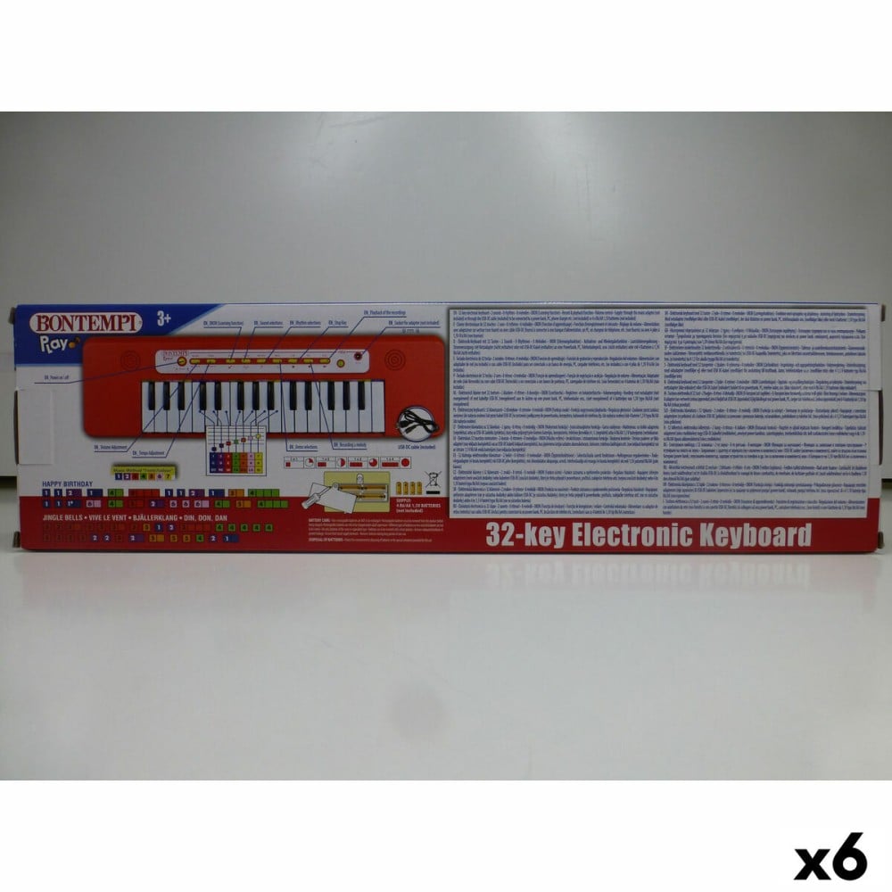 Keyboard Bontempi 47 x 3,5 x 13 cm (6 Units)