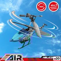 Hélicoptère télécommandé Colorbaby (2 Unités)