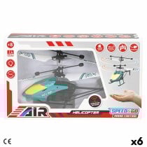 Hélicoptère télécommandé Colorbaby (6 Unités)