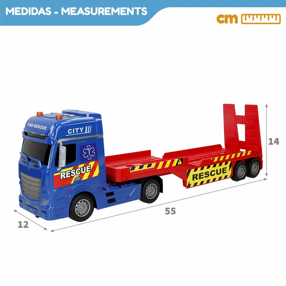 Pkw-Transporter Lkw Speed & Go 55 x 17 x 12 cm (2 Stück)
