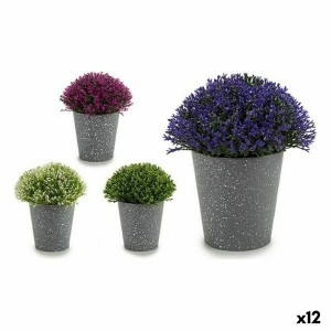 Plante décorative Ibergarden A18124-91 Plastique 14 x 15 x 14 cm (12 Unités)