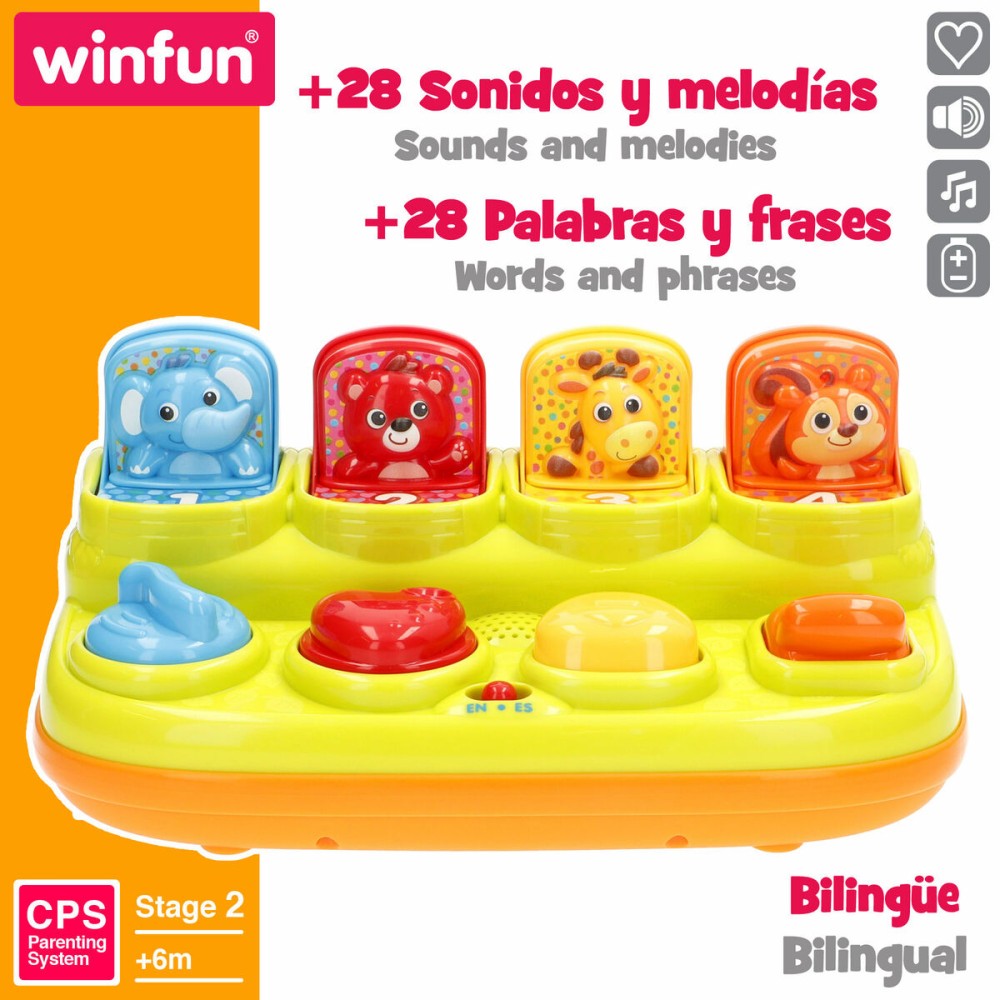 Musik-Spielzeug Winfun 25 x 12 x 14 cm (4 Stück)