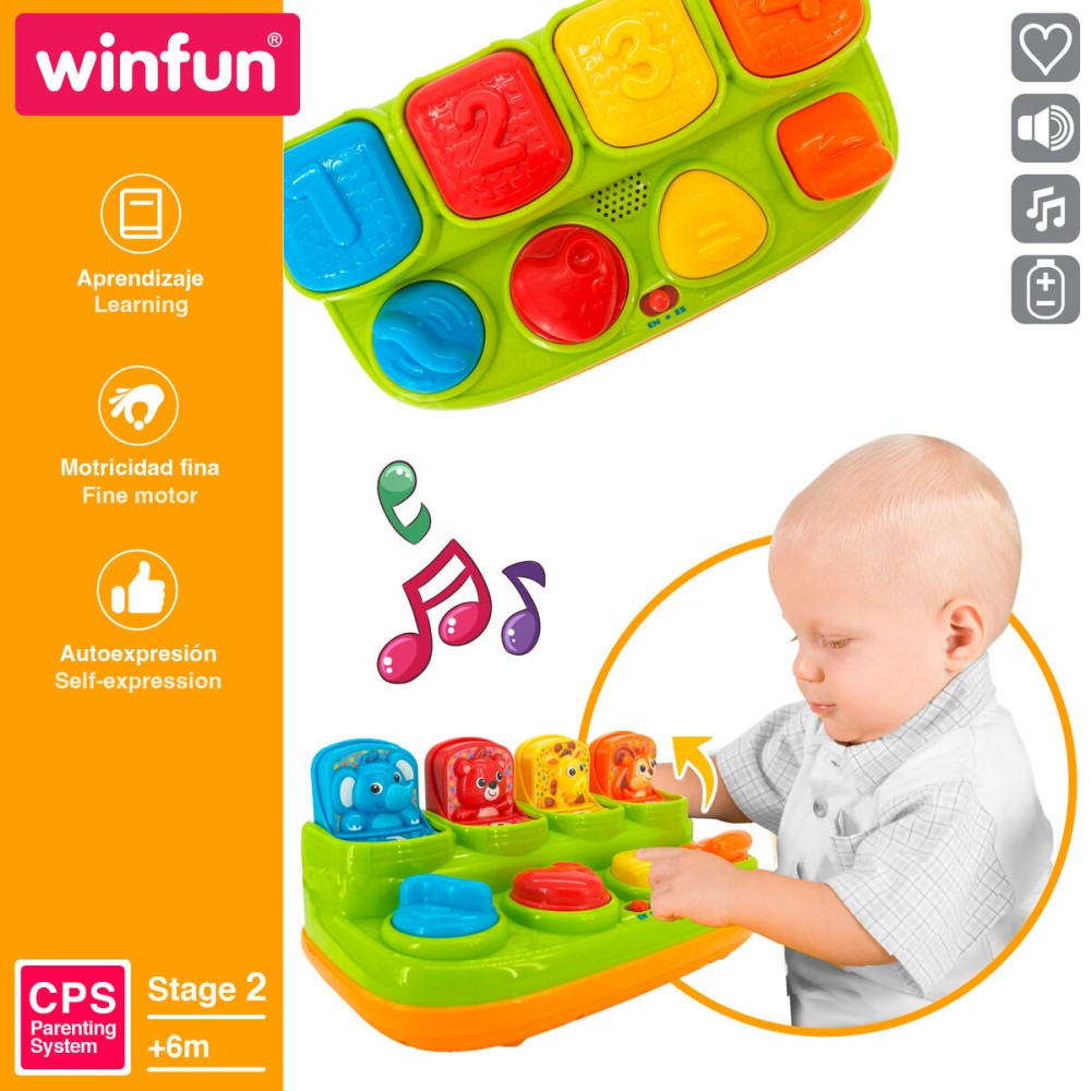Musik-Spielzeug Winfun 25 x 12 x 14 cm (4 Stück)