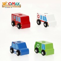 Autotransporter und Nutzfahrzeuge 25 x 13 x 6 cm (6 Stück)
