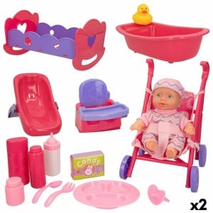 Zubehör für Puppen Colorbaby 2 Stück