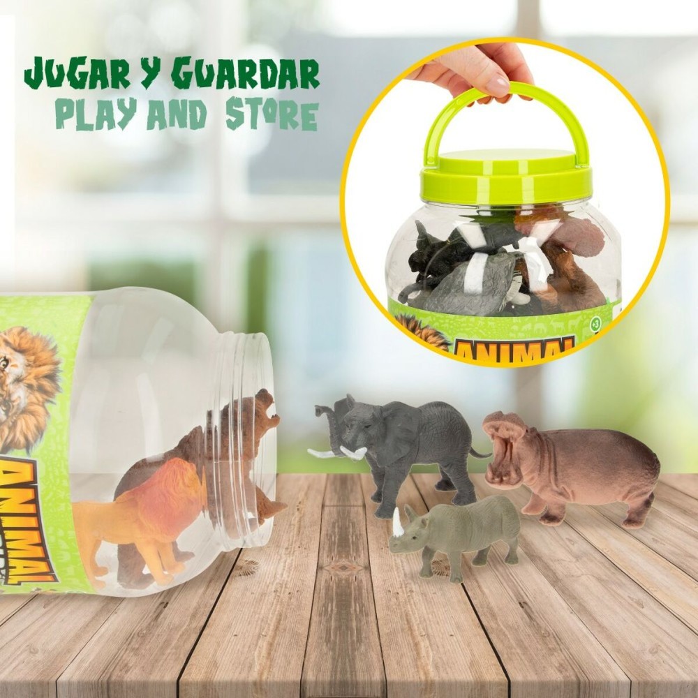 Tierfiguren Colorbaby 19 Stücke Dschungel Kunststoff 14 x 6 x 5 cm (6 Stück)