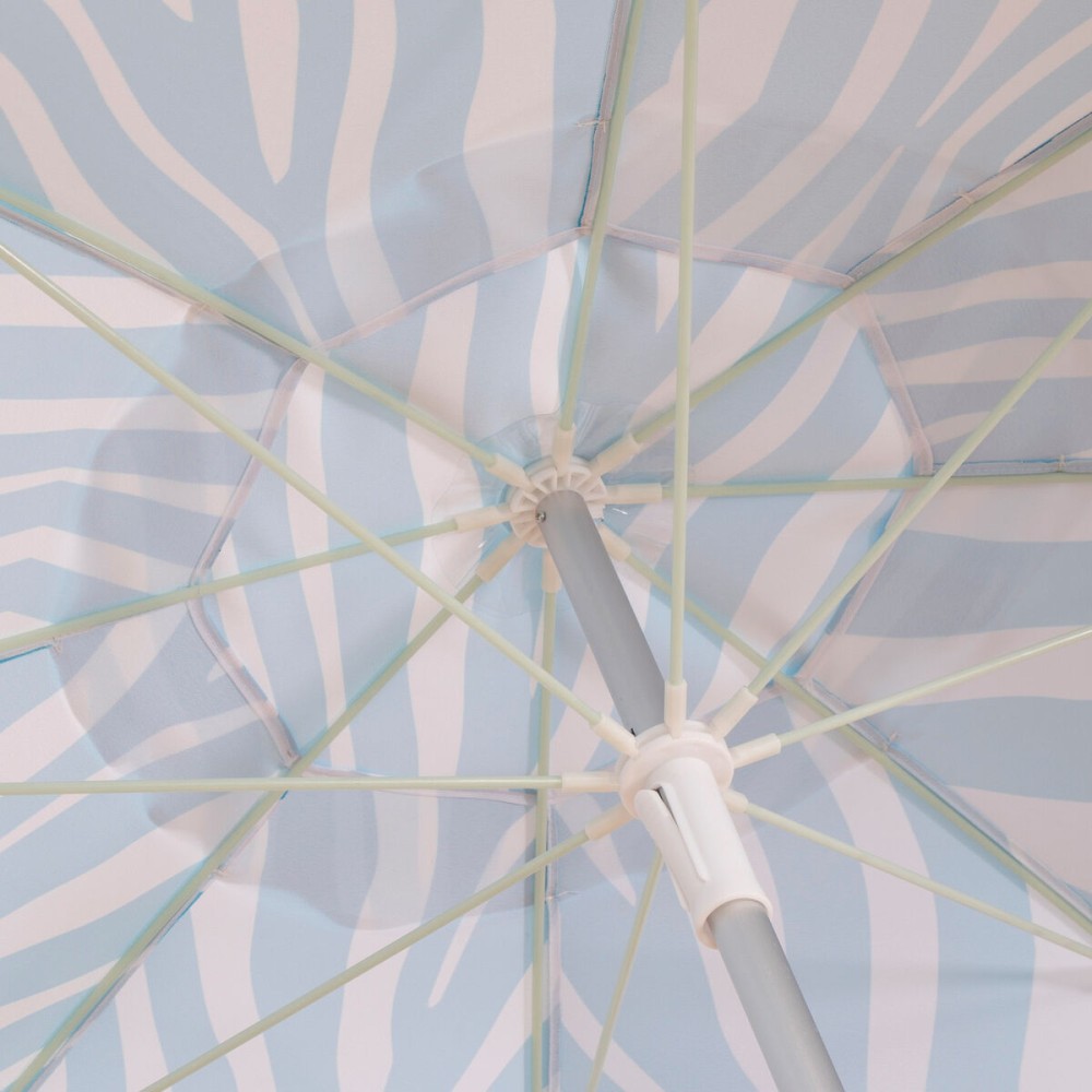 Beach parasol Aktive Blue 200 x 195 x 200 cm (6 Units)