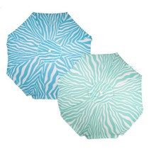 Beach parasol Aktive Blue 200 x 195 x 200 cm (6 Units)
