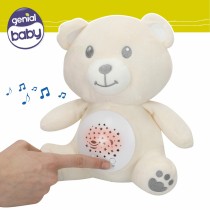LED Plüschtier Projektionslampe Colorbaby Plüsch Kunststoff 20 x 25 x 12 cm (4 Stück)