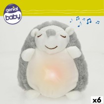 Musikalisches Plüschtier Colorbaby Kunststoff 16 x 14 x 14 cm (6 Stück)