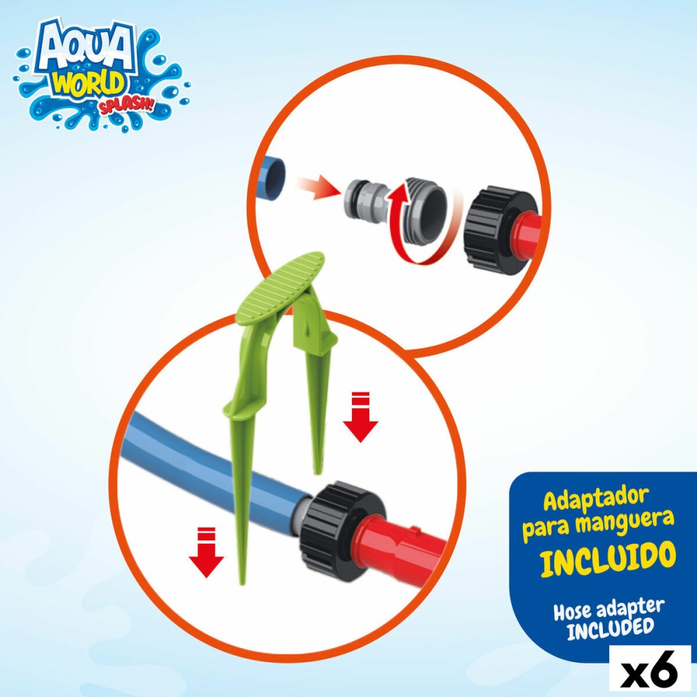Wassersprinkler-Spielzeug Colorbaby Kunststoff 25 x 16 x 9 cm