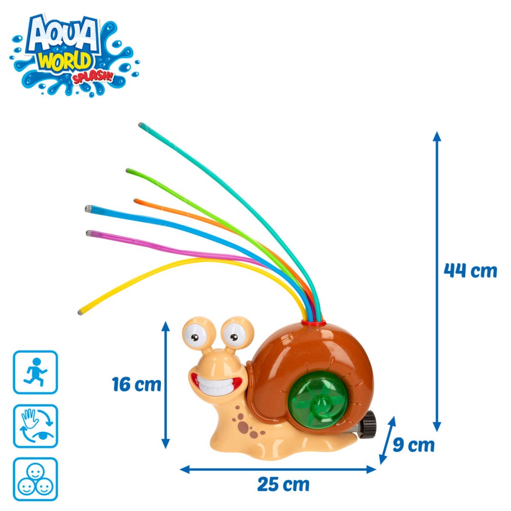 Wassersprinkler-Spielzeug Colorbaby Kunststoff 25 x 16 x 9 cm