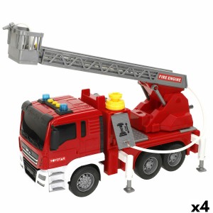 Feuerwehrauto mit Licht und Sound Speed & Go 34 x 25 x 12 cm (4 Stück)