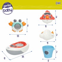 Jouet Pour le Bain Colorbaby 16 x 6,5 x 9 cm 6 Unités