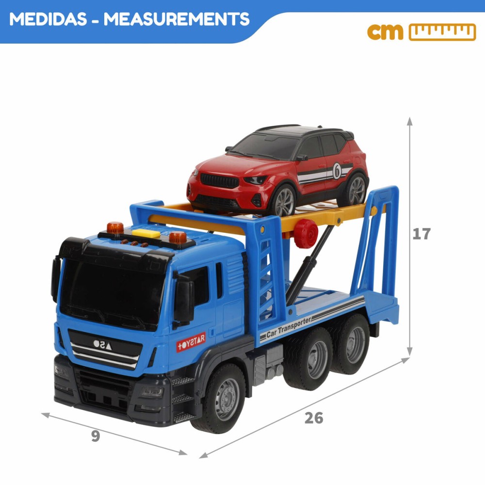 Pkw-Transporter Lkw Speed & Go 26 x 13 x 9 cm (6 Stück)