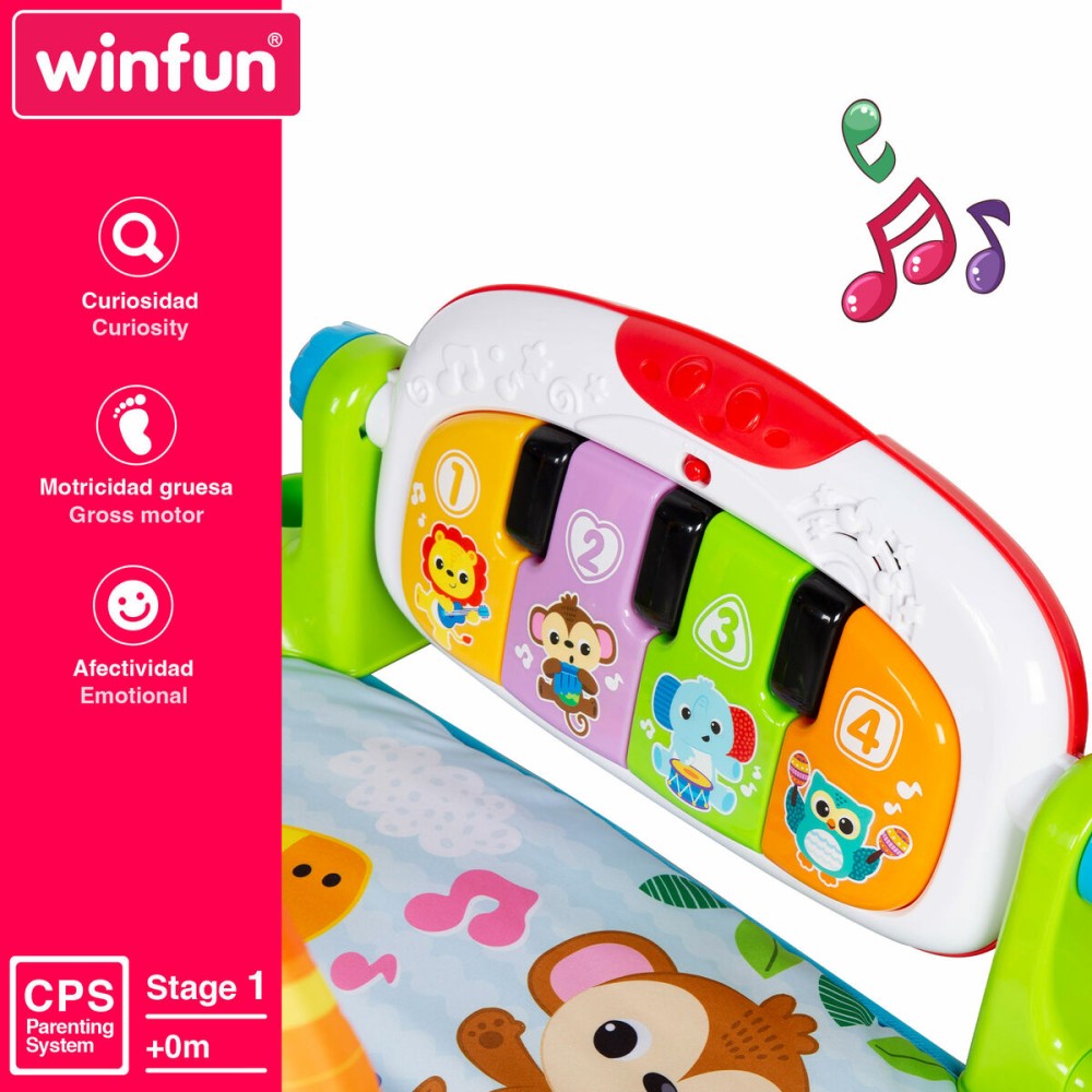 Tapis de jeu Winfun Tissu Plastique 63 x 43 x 91 cm (2 Unités)