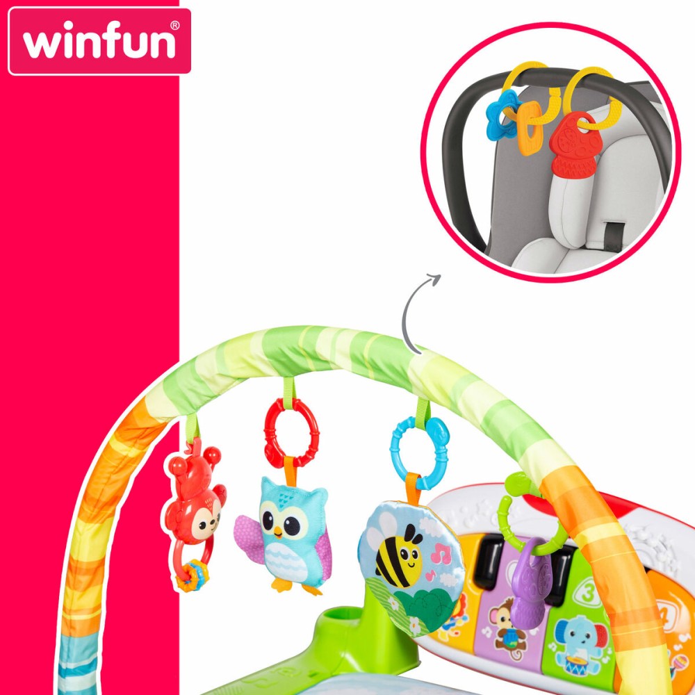 Tapis de jeu Winfun Tissu Plastique 63 x 43 x 91 cm (2 Unités)