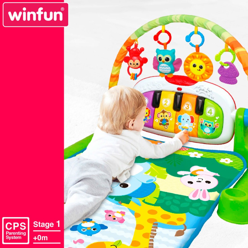 Tapis de jeu Winfun Tissu Plastique 63 x 43 x 91 cm (2 Unités)