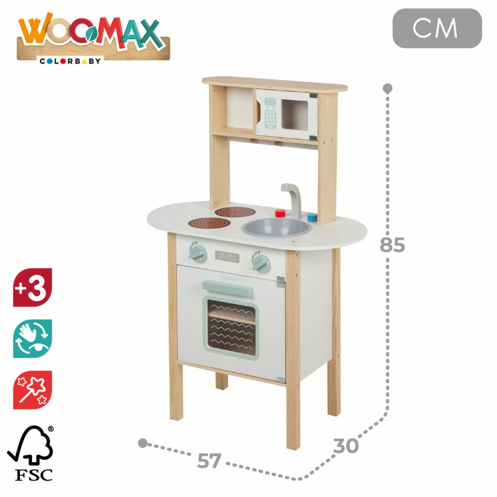Cuisinière jouet 57 x 85 x 30 cm (2 Unités)