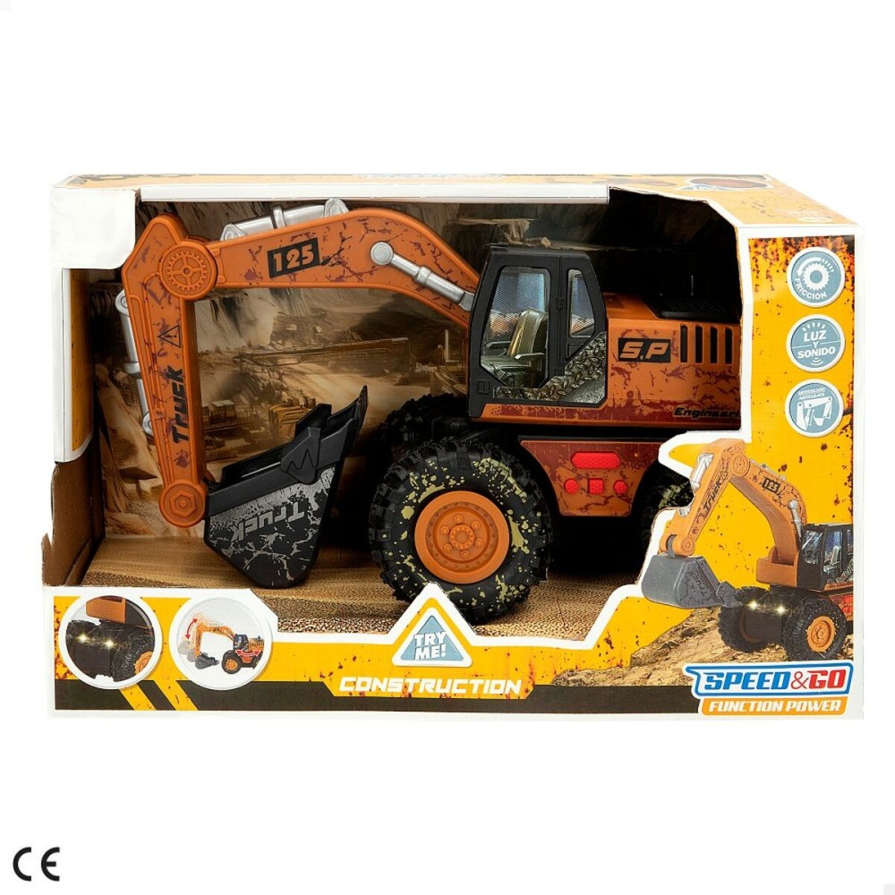 Pelleteuse Speed & Go Lumière Son 26 x 15 x 12 cm (6 Unités)