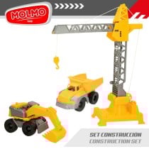 Construction Vehicles Colorbaby 31 x 41 x 9,5 cm (4 Units) 3 Pieces