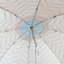 Beach parasol Aktive Blue Ø 200 cm 200 x 190 x 200 cm (6 Units)