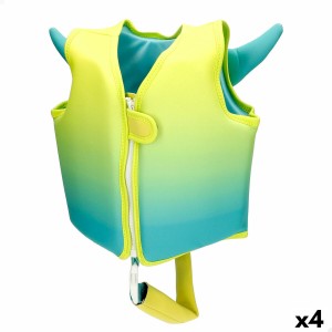 Schwimmweste AquaSport 30 x 30 x 10 cm Gelb (4 Stück)