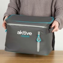 Glacière Aktive 18 L 34 x 26 x 21 cm Noir (6 Unités)