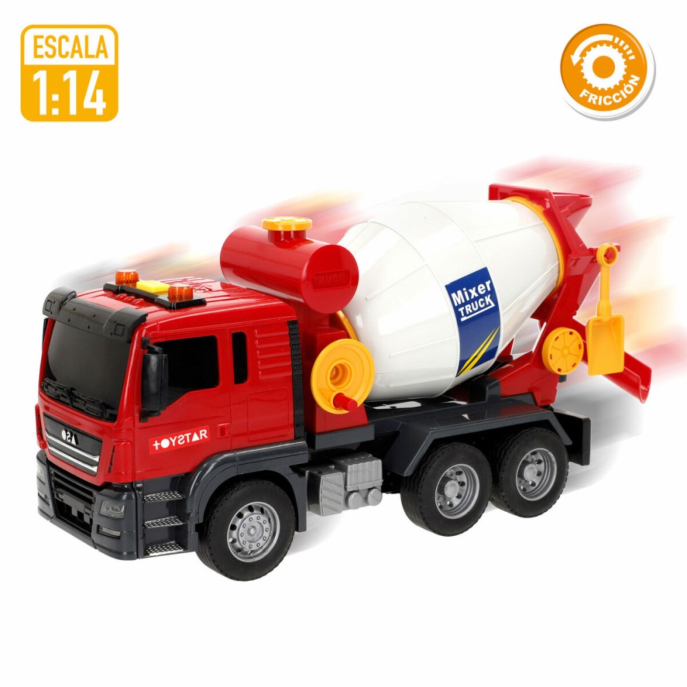 Betonmischer-Lkw Speed & Go 26 x 14 x 9 cm (6 Stück)