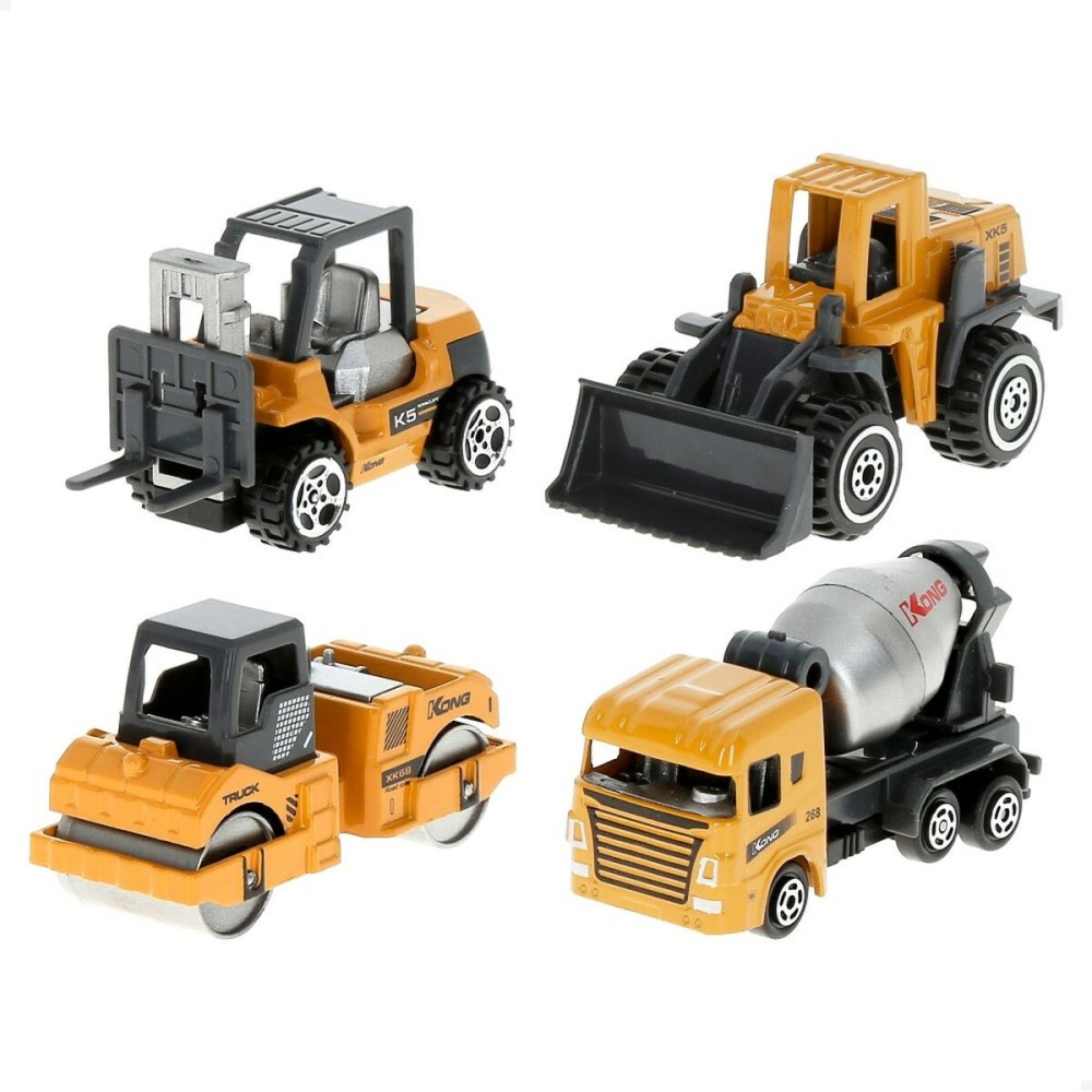 Set de Véhicules utilitaires Speed & Go 7,5 x 4 x 3 cm (12 Unités)