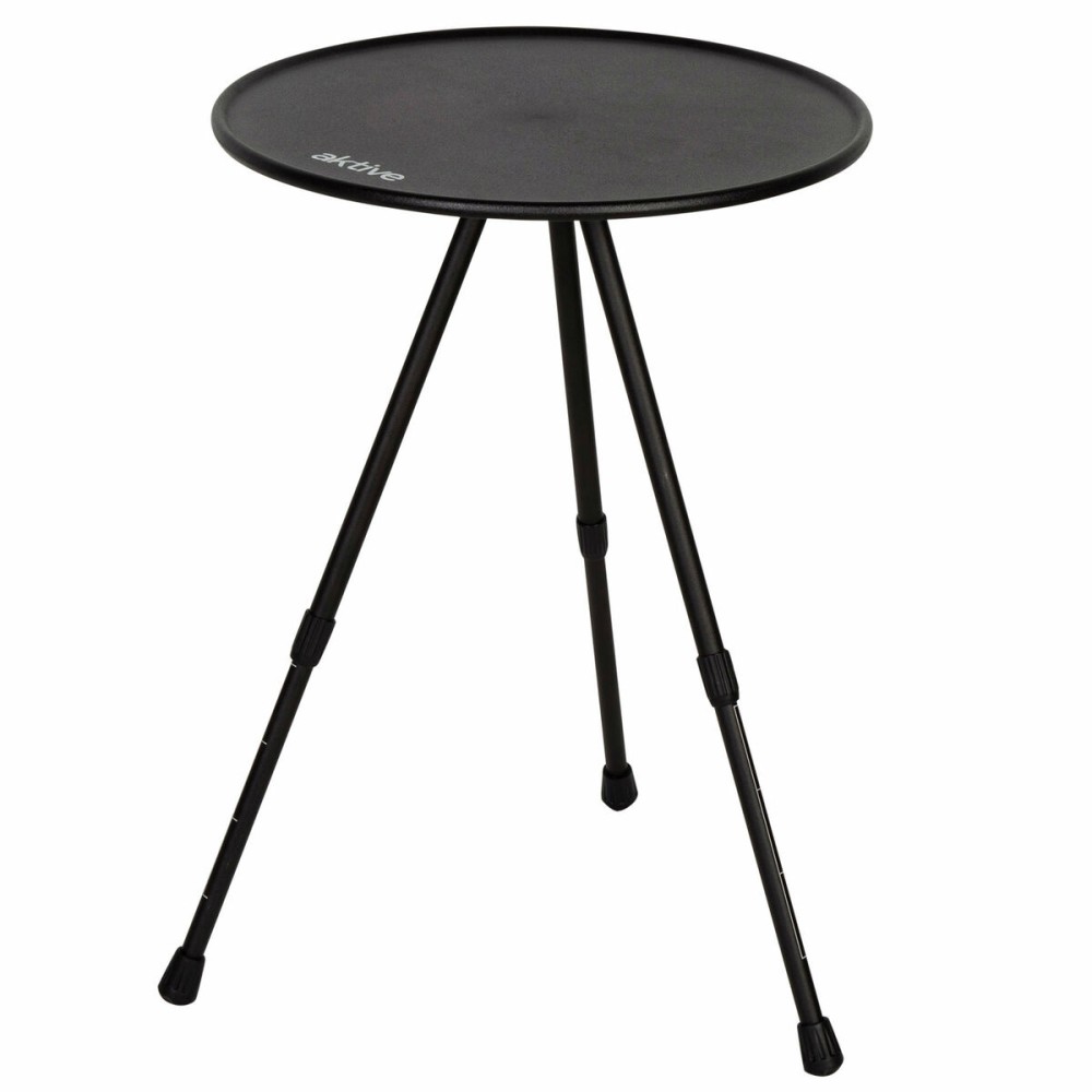Table Piable Aktive Noir 37 x 55 x 37 cm (4 Unités)