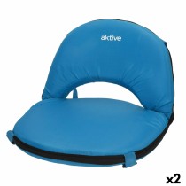 Sitzplatz Aktive Blau 41 x 33 x 40 cm Biegsam (2 Stück)