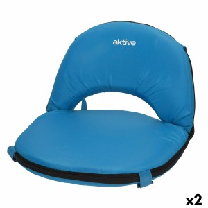 Sitzplatz Aktive Blau 41 x 33 x 40 cm Biegsam (2 Stück)